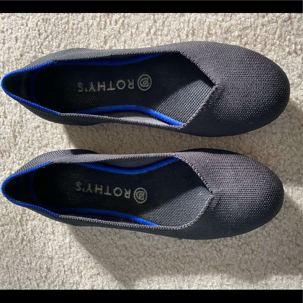 Rothy’s Black Rounded Flat